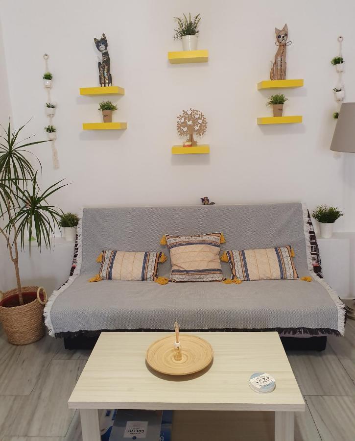 Kalamia'S Cozy Apartment Pyrgos Kallistis ภายนอก รูปภาพ